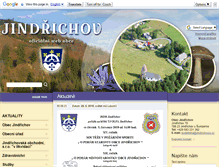 Tablet Screenshot of jindrichovsu.cz